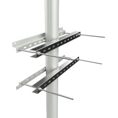 "Lanview Polemount Bracket Compatible - Durable & Versatile RWMIP65-POLEMOUNT for Secure Installations"